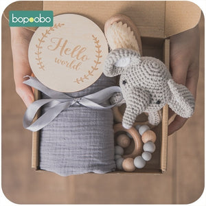 Kids Bath Toys Set Swaddle Wrap