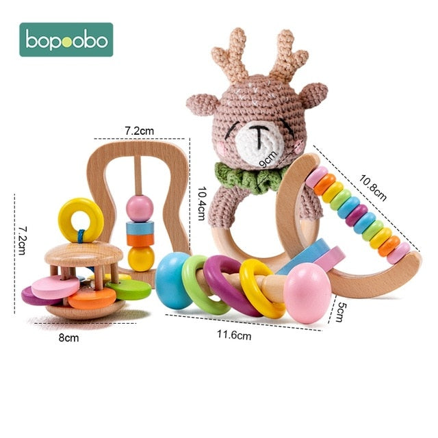 Kids Bath Toys Set Swaddle Wrap